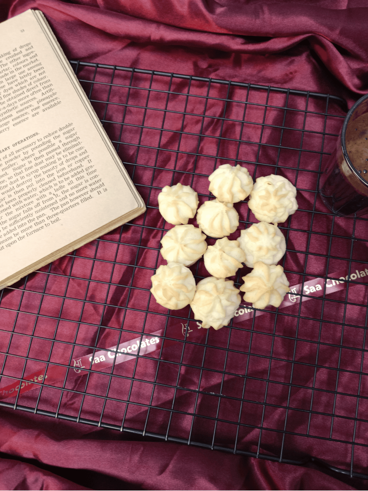 Mini Swril Vanilla Cookies(Eggless)