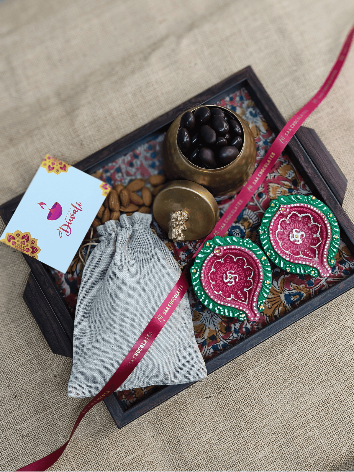 Kalamkari Charm Tray