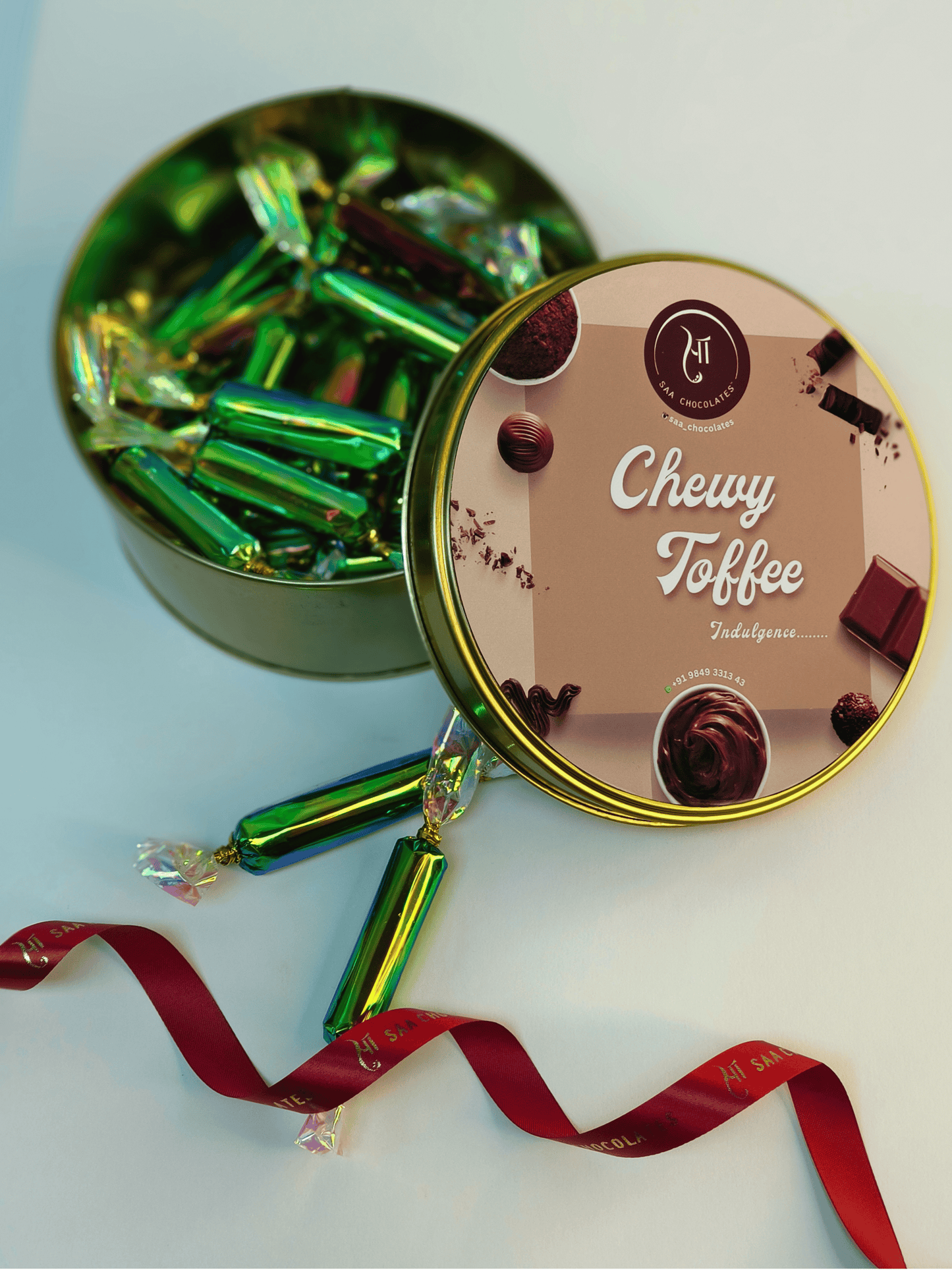 Chewy Toffee Indulgence Tin