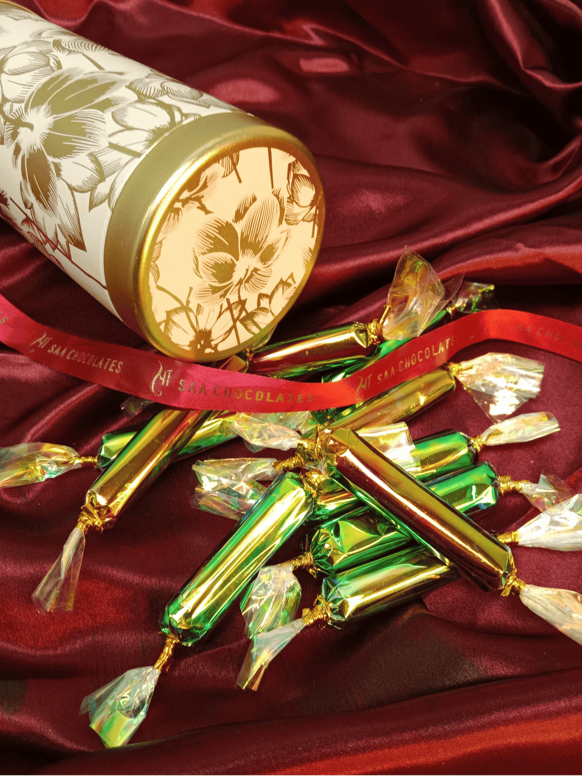 Mini Chewy Toffee Indulgence Tin – Saa Chocolates