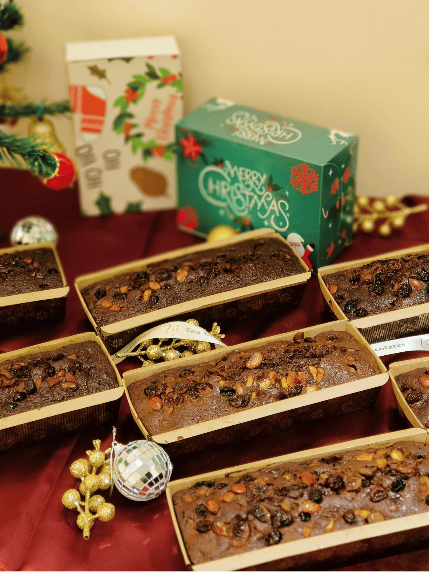 Traditional Plum Cake(Eggless) - Loaf - 500gms