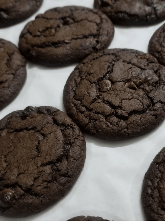 Double Chocolate Chip Cookies (Eggless) - Pack of 4